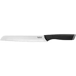Ніж для хліба Tefal Comfort з чохлом 20 см нержавіюча сталь, пластик, чорний kuh0014572
