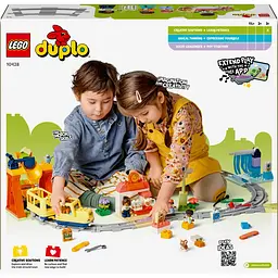 Конструктор LEGO DUPLO Town Великий інтерактивний громадський потяг 103 деталі (10428) - мініатюра 15