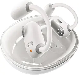 Навушники Baseus Eli Sport 1 Open-Ear TWS Earbuds Stellar, IPX4, BT5.3, 65mAh, 600mAh, 7.5h, White A00064400221-00 - мініатюра 2