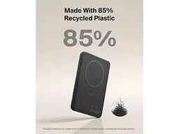 Зовнішній акумулятор (Power Bank) Belkin BoostCharge Slim 5000mAh with Kickstand Black (BPD011HQBK) - мініатюра 10