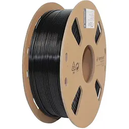 Філамент пластик Gembird для 3D-принтера 3DP-PETG 1.75 мм 1 кг, чорний (3DP-PETG1.75-01-BK)