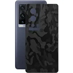 Захисна плівка StatusSKIN для Vivo X60 Pro Plus 5G Корпус Вініл Камуфляж чорний