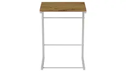 Столик Террі Ferrum-decor 650x440x330 Білий метал ДСП Дуб Артізан 16 мм (FRD-104660) - мініатюра 6