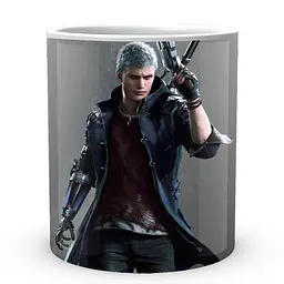 Кухоль GeekLand Неро Devil May Cry Nero DMC 02.04 330 мл білий - мініатюра 2
