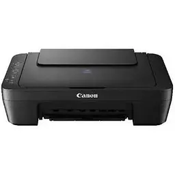 БФП струменевий кольоровий A4 Canon E414, чорний, 600x4800 dpi, до 8/4 стор/хв, USB, картриджи PG-46 / CL-56 (1366C009)
