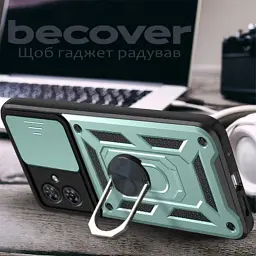 Чохол до мобільного телефона BeCover Military Motorola Moto G54 / G54 Power Dark Green (711004) - мініатюра 4