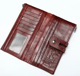 Жіночий шкіряний гаманець Vintage 10х19х2,5 см acs0015496 - мініатюра 5