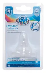 Соска силіконова Canpol babies EasyStart, для каш, 6+, 1 шт. (21/723)