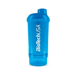 Шейкер Wave Compact 500мл (+ 150мл) Blue BioTech fit0025881