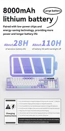 Клавіатура Ajazz AK980 Clear Sky Switch Black-Gray-Yellow (AK980-CS-BGY) - мініатюра 3
