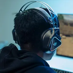 Дротова гарнітура Remax LED Wargod Series Gaming Headphone RM-810, USB, 7.1, 2.5m, black - мініатюра 5