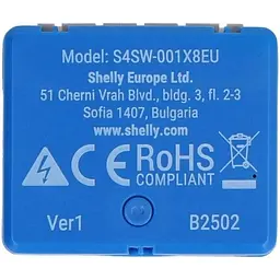 Розумне реле Shelly 1 Mini Gen4