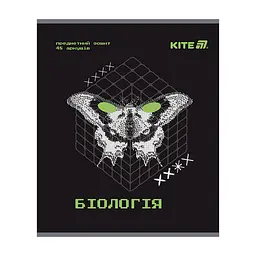 Зошит Kite предметний Techno 48 аркуші, клітинка, Біологія (K25-240-7)