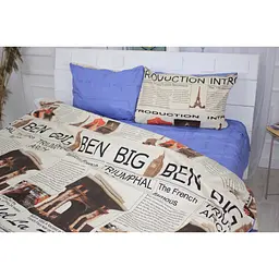 Постільна білизна MirSon Бязь 17-0536 Big Ben 2х160х220 (2200003792386) - мініатюра 3