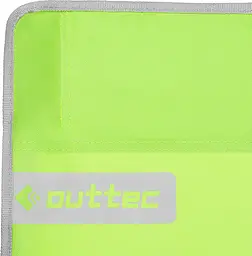Пляжне крісло шезлонг Outtec Easy Go складане салатовий