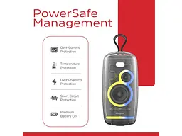 Портативна колонка Energizer BTS164 Black - мініатюра 9