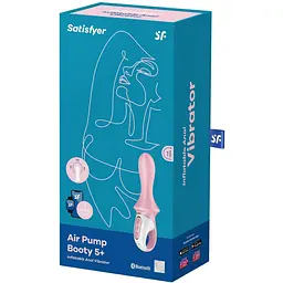 Анальний смарт-вібратор Satisfyer Air Pump Booty 5+, надувається - мініатюра 8