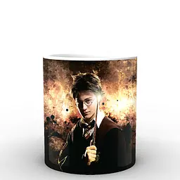 Кухоль GeekLand Harry Potter Гаррі Поттер Potterman HP.02.016 330 мл білий - мініатюра 3