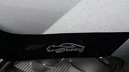 Дефлектор капоту мухобійка для Land Rover Freelander II 2007- (S-крепл)
