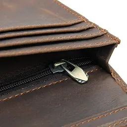 Чоловічий шкіряний гаманець Vintage 9х19 см acs0016064 - мініатюра 7