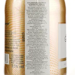 Ігристе вино Schlumberger GOLD, біле, сухе, 11,5%, 0,75 л - мініатюра 3