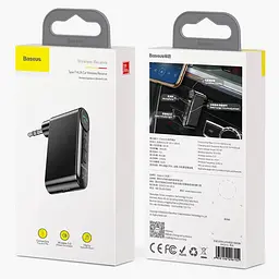 Bluetooth ресивер Baseus BSBA-02 AUX Wireless Audio Receiver (WXQY01) Black - мініатюра 6