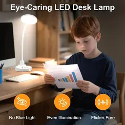 Настільний LED світильник 15W з USB портами, 3 режимами освітлення та таймером - мініатюра 3