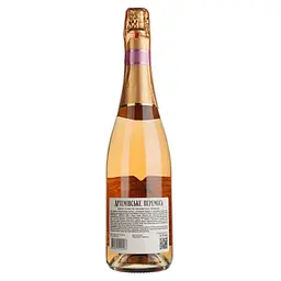 Вино ігристе Artwinery Артемівське Перемога рожеве напівсухе 0.75 л - мініатюра 2