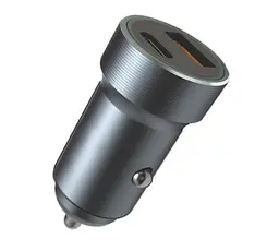Автомобильное зарядное устройство IRONN Car Charger USB C, USB AIR1010 GREY