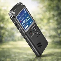 Цифровий портативний диктофон Digital Voice Recorder з MP3 та стереозаписом, 16 ГБ пам’яті - мініатюра 6