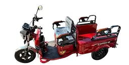 Електроскутер Вантажопасажирський Crosser CARGO 10 триколісний (1500W 60V, 32Ah) Червоний - мініатюра 3