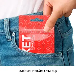 Мастурбатор Tenga Pocket Block Edge (SO5596) [96199] - мініатюра 5