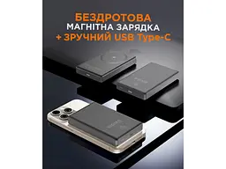 Зовнішній акумулятор (Power Bank) Sigma mobile X-power SI10A7QL-MAG 10000 mAh - мініатюра 7