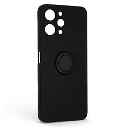 Чохол ArmorStandart Icon Ring для Xiaomi Redmi 12 4G Black