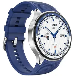 Розумний годинник NO.1 DT WATCH X з можливістю підключити навушники (Сріблястий) - мініатюра 3