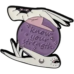 Значок Відьомський комплект Фіолетовий Witch's Kit Purple 3 см CH P WKP 10