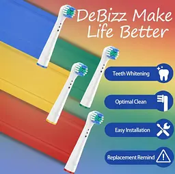 Змінні насадки для електричної зубної щітки Oral-B 4 шт., підходять для Precision Clean, Advance Power та ін. - мініатюра 12