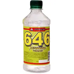 Розчинник 646 УКРСОЮЗ 0,45л 0,34кг б/п
