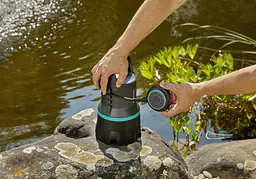 Насос дренажний для грязної води Gardena 9000 (09040-20) - мініатюра 3
