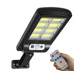 Вуличний настінний світильник Bailong Solar BL-T06-6COB на сонячній батареї з датчиком руху