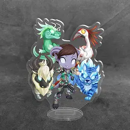 Акрилова колекційна фігурка World of Warcraft Чібі Chibi Дренейка 10 см
