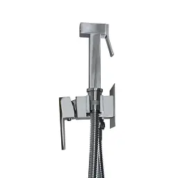 Змішувач вбудований з гігієнічним душем Globus Lux Niagara GLN-0-106 Chrome 30412 - мініатюра 6