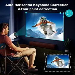 Смарт-проєктор HY300 PRO з Android TV 11.0, підтримкою 4K, WiFi 6 та Bluetooth 5.0 - мініатюра 5