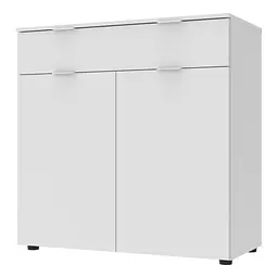 Комод Doros Рон 2 2 фасади 1 шухляда Білий 80х38х100 (41516003) - мініатюра 6