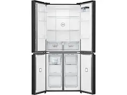 Холодильник Gorenje SBS, 190х65х80см, 4 двері, 286(149)л, А+, NoFrost+, Інвертор, Зона св-ті, Диспл, Чорний - мініатюра 5