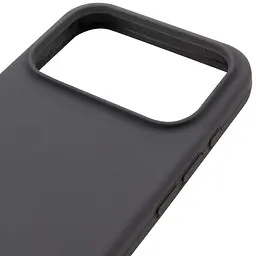 Чохол Epik Silk Full Protective (AA) NO LOGO для Apple iPhone 17 Pro / 18 Pro (6.3") Сірий / Dark Gray - мініатюра 4