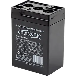 Акумулятор EnerGenie AGM 6V (6V/4.5Ah/27Wh) (BAT-6V4.5AH) [112464]