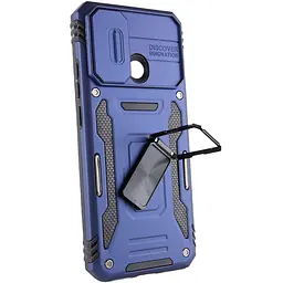 Ударостійкий чохол Camshield Army Ring для Xiaomi Redmi 10C Синій / Navy - мініатюра 3