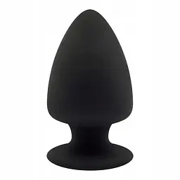 Анальна пробка SilexD Model 1 size L 9.5 см (чорний) - мініатюра 2