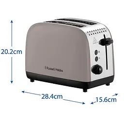 Тостер  Russell Hobbs Colours Plus 2S Mocha 1670 Вт (26931-56) - мініатюра 9